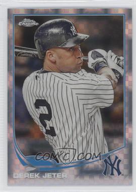 2013 Topps Chrome - [Base] - X-Fractor #10 - Derek Jeter