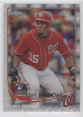 2013 Topps Chrome - [Base] - X-Fractor #101 - Eury Perez