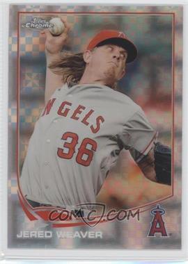 2013 Topps Chrome - [Base] - X-Fractor #106 - Jered Weaver