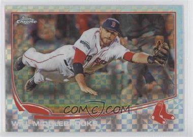 2013 Topps Chrome - [Base] - X-Fractor #133 - Will Middlebrooks