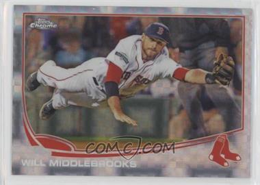 2013 Topps Chrome - [Base] - X-Fractor #133 - Will Middlebrooks