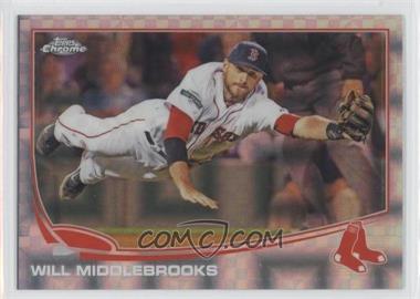 2013 Topps Chrome - [Base] - X-Fractor #133 - Will Middlebrooks