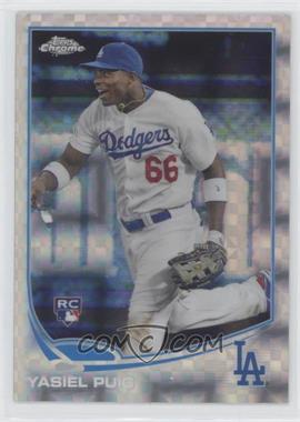 2013 Topps Chrome - [Base] - X-Fractor #138 - Yasiel Puig