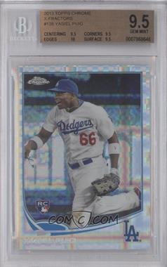 2013 Topps Chrome - [Base] - X-Fractor #138 - Yasiel Puig [BGS 9.5 GEM MINT]