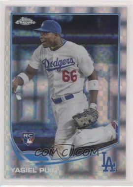 2013 Topps Chrome - [Base] - X-Fractor #138 - Yasiel Puig