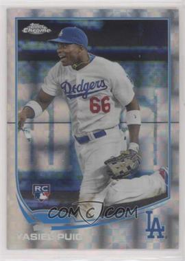 2013 Topps Chrome - [Base] - X-Fractor #138 - Yasiel Puig