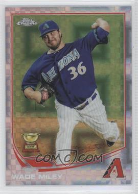 2013 Topps Chrome - [Base] - X-Fractor #139 - Wade Miley