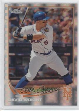 2013 Topps Chrome - [Base] - X-Fractor #142 - David Wright