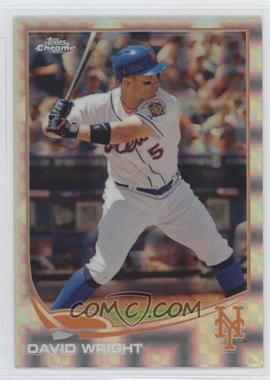 2013 Topps Chrome - [Base] - X-Fractor #142 - David Wright