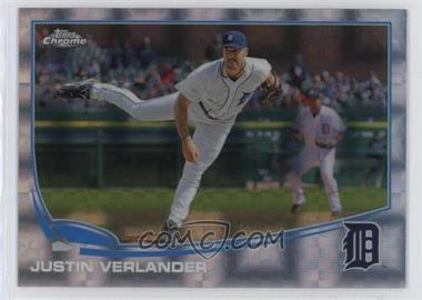 2013 Topps Chrome - [Base] - X-Fractor #150 - Justin Verlander