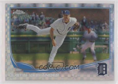 2013 Topps Chrome - [Base] - X-Fractor #150 - Justin Verlander