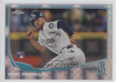 2013 Topps Chrome - [Base] - X-Fractor #154 - Nick Franklin