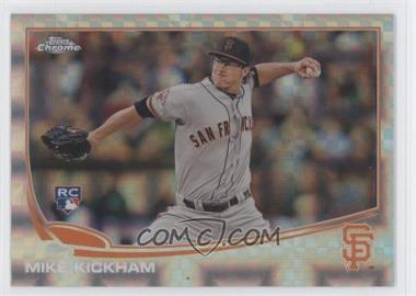 2013 Topps Chrome - [Base] - X-Fractor #156 - Mike Kickham