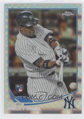 2013 Topps Chrome - [Base] - X-Fractor #157 - Melky Mesa