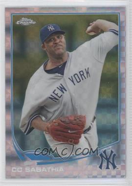 2013 Topps Chrome - [Base] - X-Fractor #174 - CC Sabathia