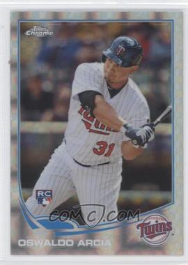 2013 Topps Chrome - [Base] - X-Fractor #186 - Oswaldo Arcia