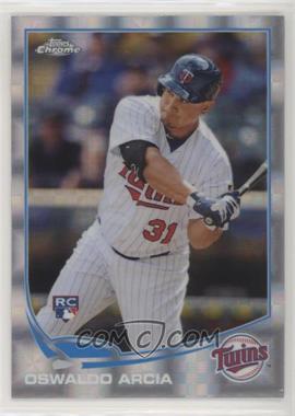 2013 Topps Chrome - [Base] - X-Fractor #186 - Oswaldo Arcia