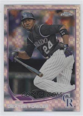 2013 Topps Chrome - [Base] - X-Fractor #191 - Dexter Fowler