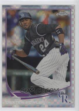 2013 Topps Chrome - [Base] - X-Fractor #191 - Dexter Fowler