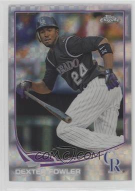 2013 Topps Chrome - [Base] - X-Fractor #191 - Dexter Fowler