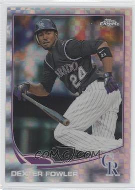 2013 Topps Chrome - [Base] - X-Fractor #191 - Dexter Fowler