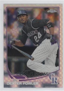 2013 Topps Chrome - [Base] - X-Fractor #191 - Dexter Fowler