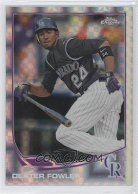 2013 Topps Chrome - [Base] - X-Fractor #191 - Dexter Fowler