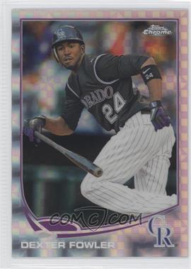 2013 Topps Chrome - [Base] - X-Fractor #191 - Dexter Fowler