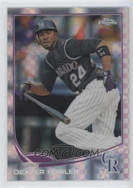 2013 Topps Chrome - [Base] - X-Fractor #191 - Dexter Fowler