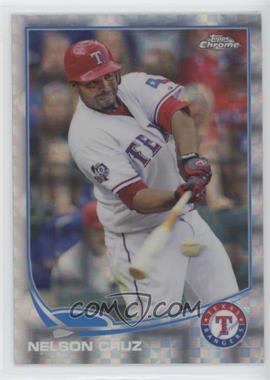 2013 Topps Chrome - [Base] - X-Fractor #193 - Nelson Cruz