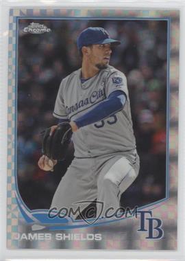 2013 Topps Chrome - [Base] - X-Fractor #202 - James Shields