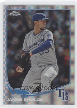 2013 Topps Chrome - [Base] - X-Fractor #202 - James Shields