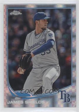 2013 Topps Chrome - [Base] - X-Fractor #202 - James Shields