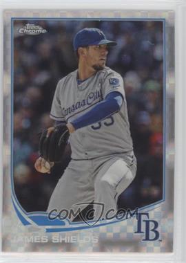 2013 Topps Chrome - [Base] - X-Fractor #202 - James Shields