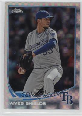 2013 Topps Chrome - [Base] - X-Fractor #202 - James Shields