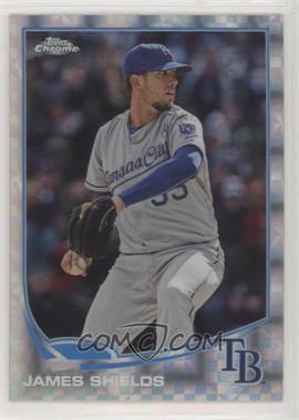 2013 Topps Chrome - [Base] - X-Fractor #202 - James Shields