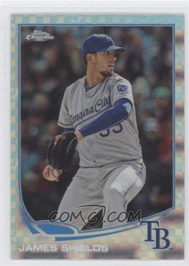 2013 Topps Chrome - [Base] - X-Fractor #202 - James Shields