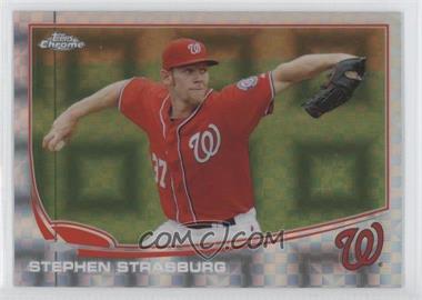 2013 Topps Chrome - [Base] - X-Fractor #50 - Stephen Strasburg