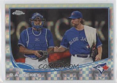 2013 Topps Chrome - [Base] - X-Fractor #62 - R.A. Dickey