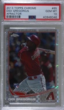 2013 Topps Chrome - [Base] - X-Fractor #65 - Didi Gregorius [PSA 10 GEM MT]