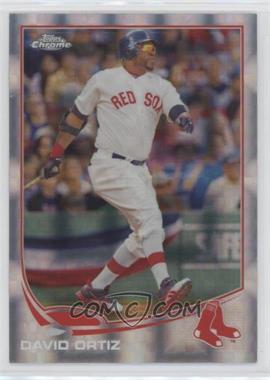 2013 Topps Chrome - [Base] - X-Fractor #79 - David Ortiz