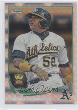 2013 Topps Chrome - [Base] - X-Fractor #96 - Yoenis Cespedes