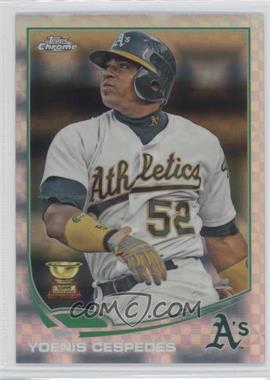 2013 Topps Chrome - [Base] - X-Fractor #96 - Yoenis Cespedes