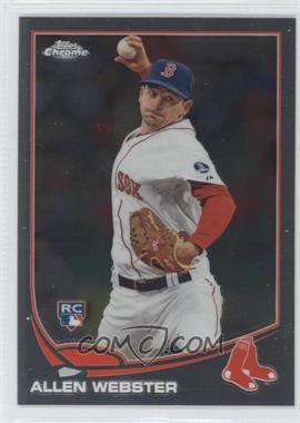 2013 Topps Chrome - [Base] #112 - Allen Webster