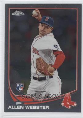 2013 Topps Chrome - [Base] #112 - Allen Webster