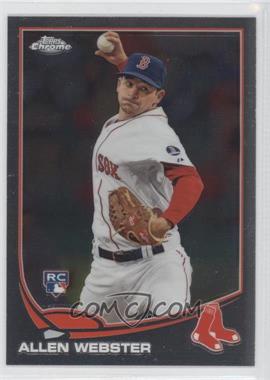 2013 Topps Chrome - [Base] #112 - Allen Webster