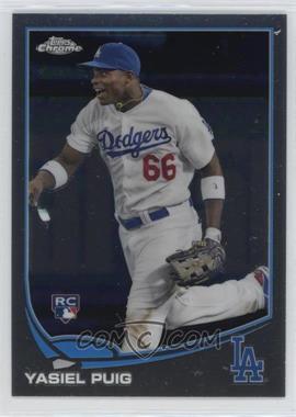 2013 Topps Chrome - [Base] #138.1 - Yasiel Puig (Running)