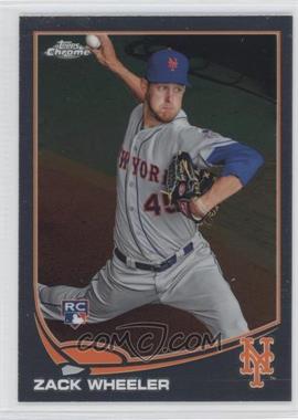 2013 Topps Chrome - [Base] #180 - Zack Wheeler