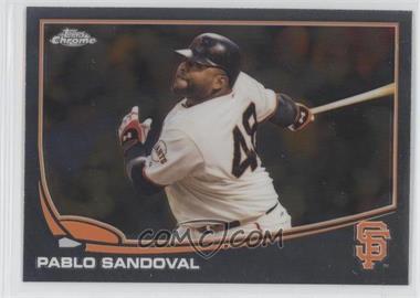 2013 Topps Chrome - [Base] #216 - Pablo Sandoval