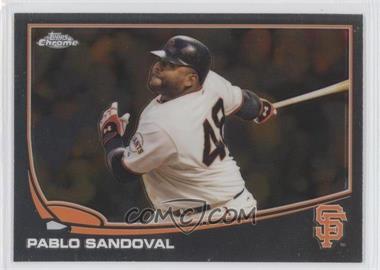 2013 Topps Chrome - [Base] #216 - Pablo Sandoval